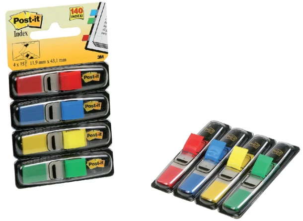 Post-it indextabs 683-4 assorti