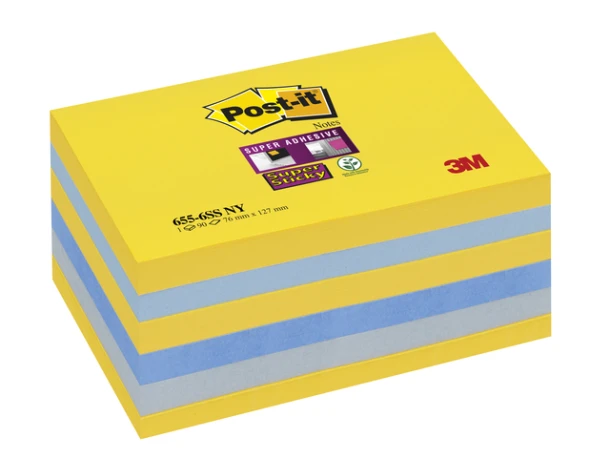 Memoblok Post-It Ss 655 76x127 New York