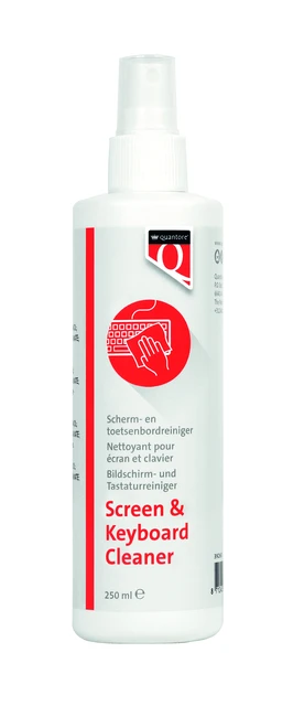 Reinigingsspray scherm/toetsenbord Quantore 250ml