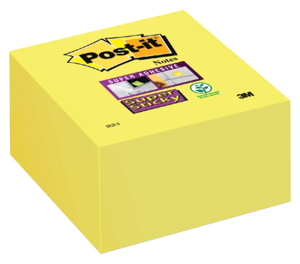 Memoblok 3M Post-it 2028S kubus Super Sticky ultra