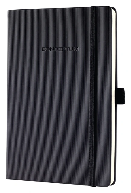 Notitieboek Sigel Conceptum A5 Blanco Zwart
