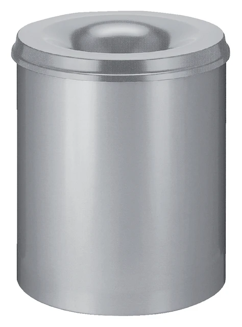 Papierbak+Vlamdover Vepabins 80liter Grijs