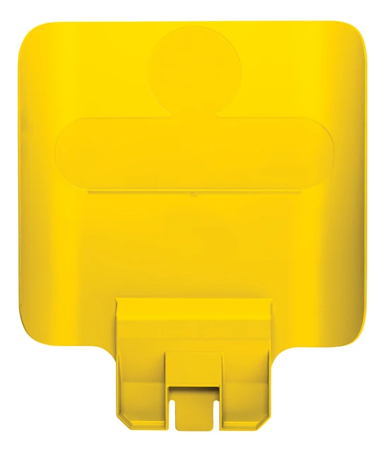 Paneel Rubbermaid Slim Jim Rs Voor Label Geel