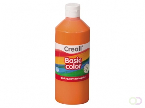 Plakkaatverf Creall Basic 04 Oranje 500ml
