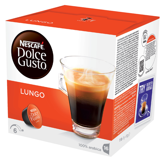 Koffie Dolce Gusto Lungo 16 cups