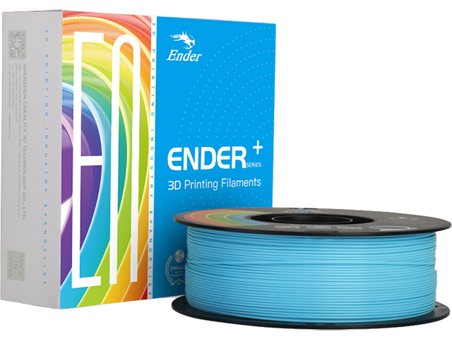 3d Filament Creality Pla+ 1.75mm Blauw 1kg