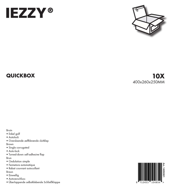 Quickboxâ Iezzy A3 400x260x250mm