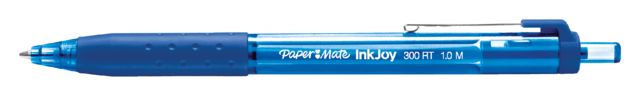 Balpen Papermate Inkjoy 300 Rt Medium Blauw; 12st