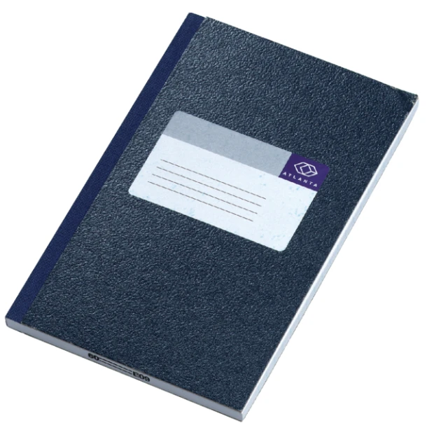 Notitieboekje A 2022-56 gelinieerd blauw; 100blz