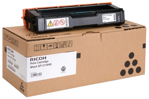 Tonercartridge Ricoh 407638 2.5k Zwart