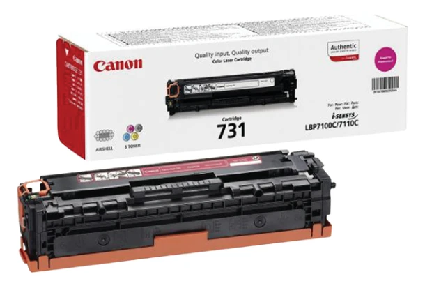 Tonercartridge Canon 731; 1400 pag. zwart
