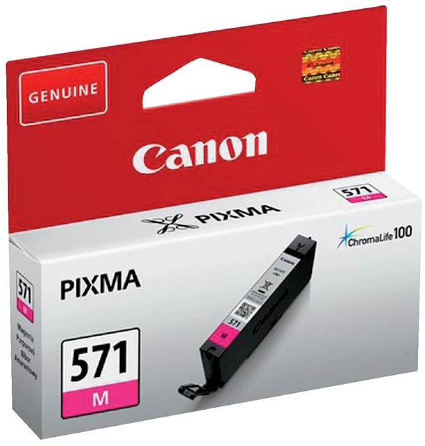 Inkcartridge Canon Cli-571 Rood