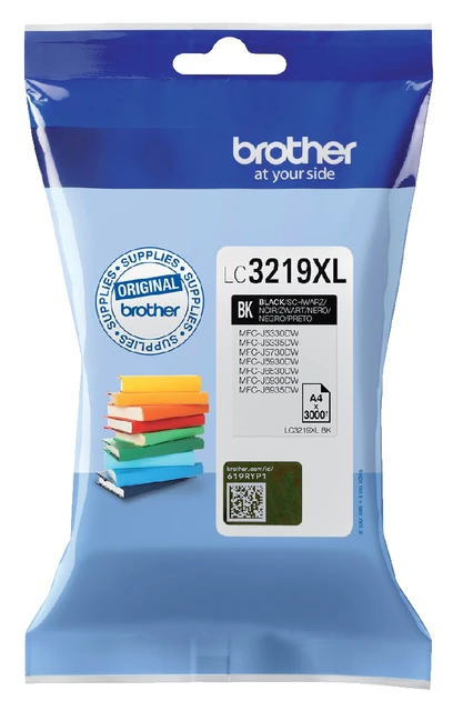 Inktcartridge Brother LC3219XLBK zwart HC; 60ml