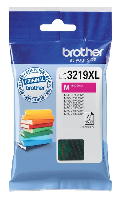 Inktcartridge Brother LC3219XLM rood HC; 16.5ml