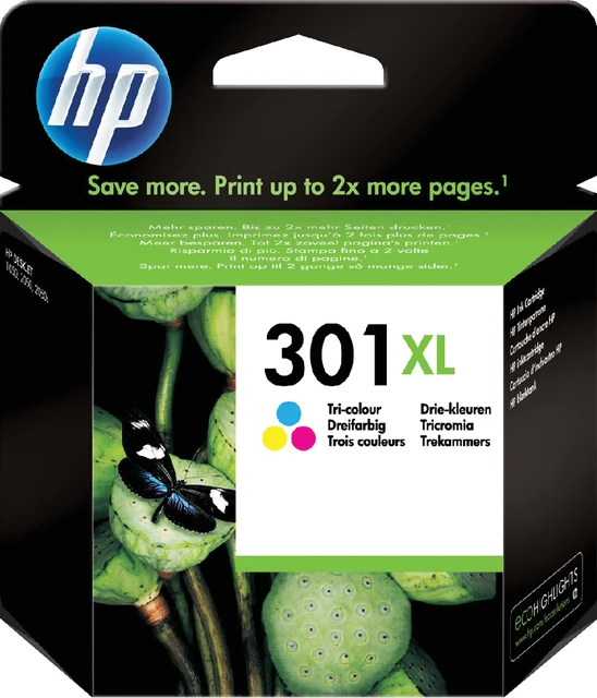 Inktcartridge HP CH564EE (301XL) kleur; 6ml