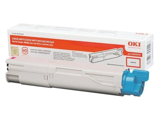 Tonercartridge OKI C3520/3530/MC360/350 rood