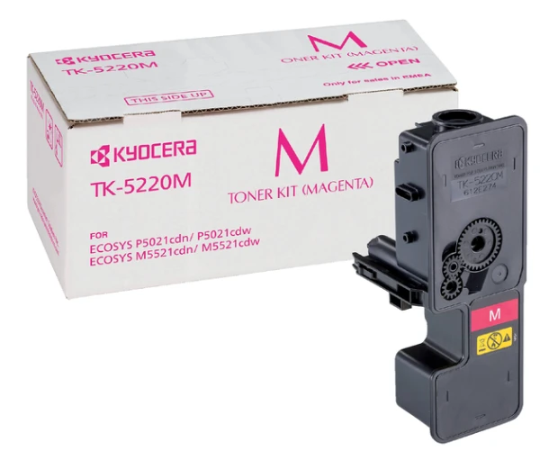Toner Kyocera TK-5220 rood; 1200 pagina's