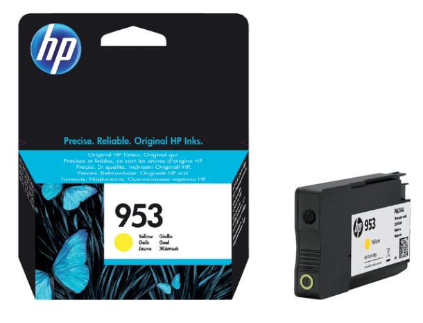 Inktcartridge HP F6U14AE (953) geel; 10ml
