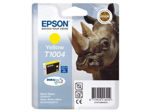 Inktcartridge Epson SX610, T1004 geel