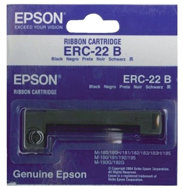 Lint Epson S015204 ERC22 zwart