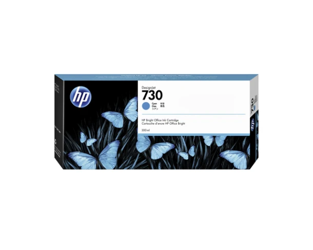 Inktcartridge HP P2V68A (730) 300ml blauw