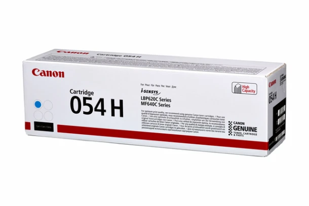 Tonercartridge Canon 054H blauw; 2300 pagina's **