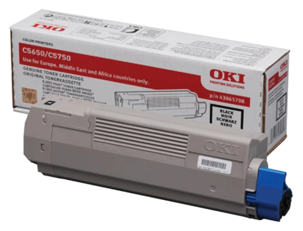 Toner Oki C5650/5750 zwart (43865708)