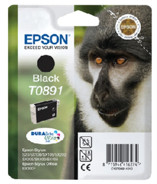 Inktcartridge Epson T08914010 zwart