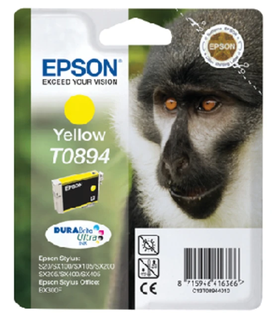 Inktcartridge Epson T08944010 geel