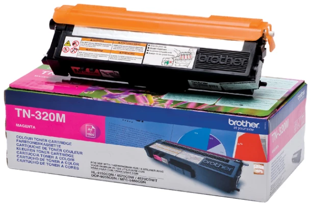 Toner Brother TN-320M rood