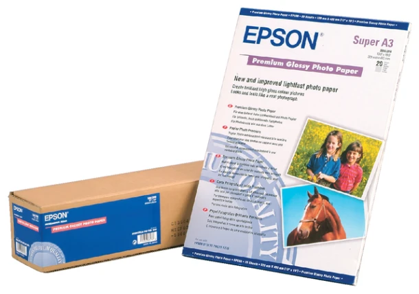 Fotopapier Epson S041315 A3 Premium glans 20vel