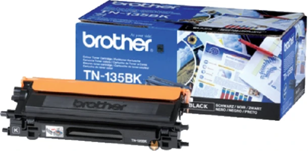 Tonercartridge Brother TN-135 zwart, 5.000 pag.