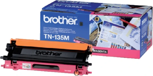 Tonercartridge Brother TN-135 rood, 4.000 pag.