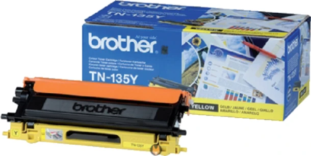 Tonercartridge Brother TN-135 Geel, 4.000 pag.