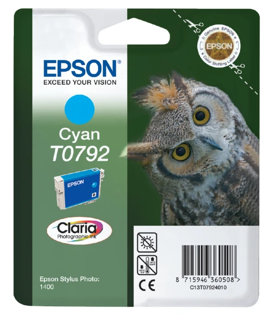 Inktcartridge Epson T07924010 Blauw