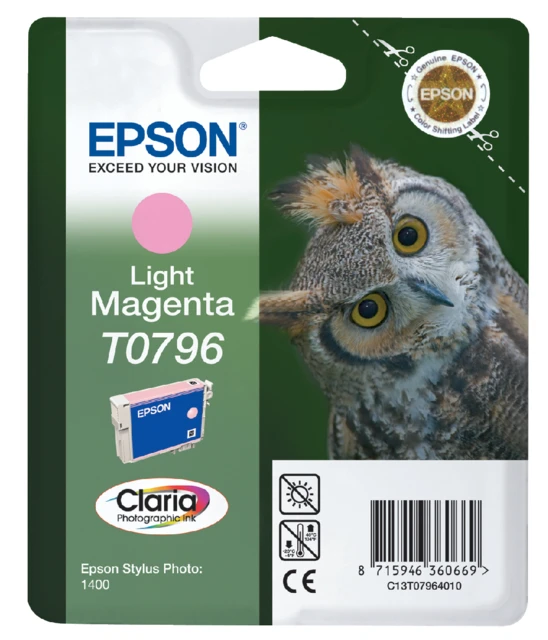 Inktcartridge Epson T07964010 Licht Rood