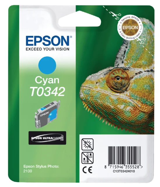 Inkcartridge Epson T034240 Blauw
