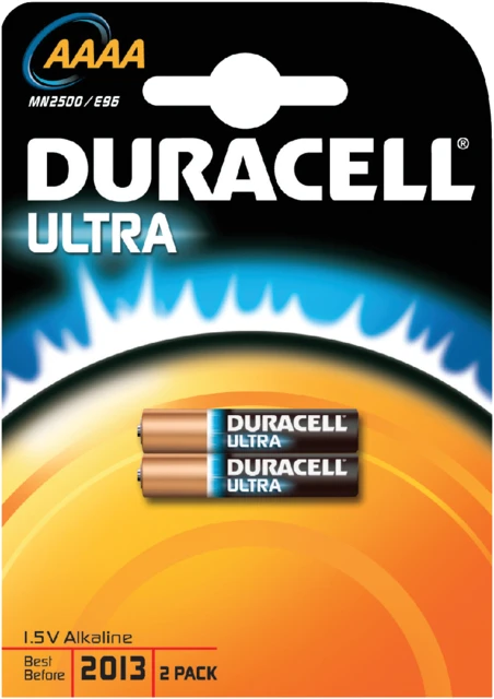 Batterij Duracell MN2500 Ultra 2xAAAA  alkaline