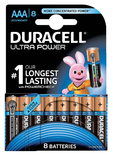Batterij Duracell Optimum 8xAAA