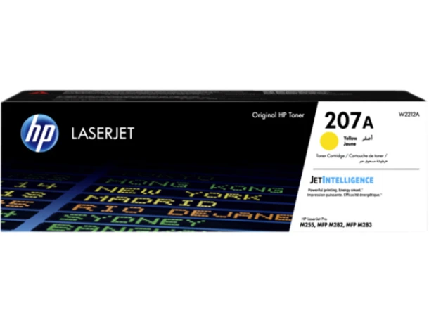 Tonercartridge HP W2212A 207A geel 1.200 prints