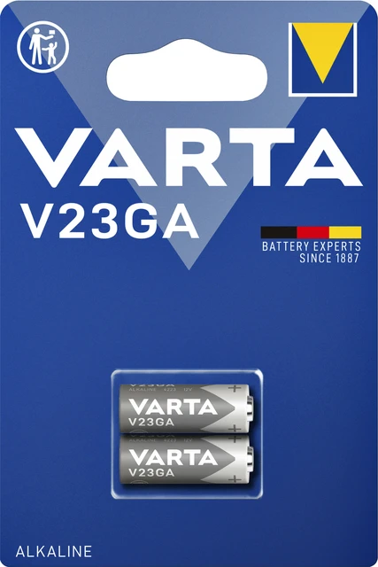 Batterij Varta V23GA alkaline blister 2 stuks