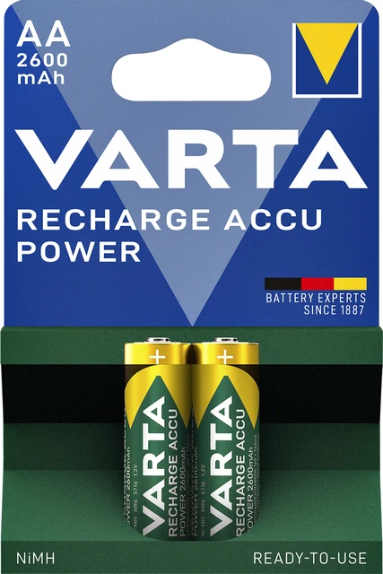 Batterij Varta oplaadbaar AA Hr6 2600mah Ready2use