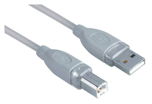 Kabel Hama USB 2.0 A-B 180cm grijs