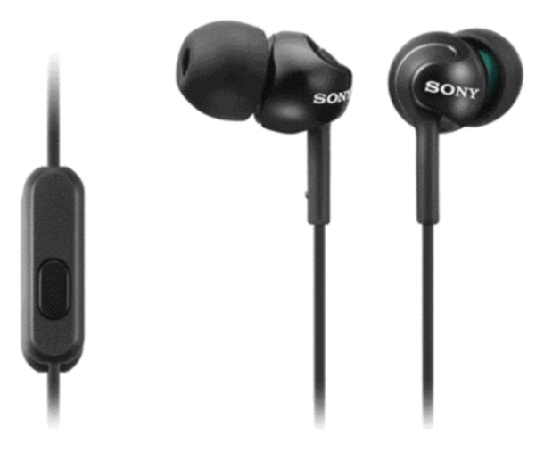 Oordopjes Sony Ex110ap Microfoon Zwart