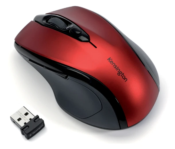 Muis Kensington Draadloos Pro Fit Rood