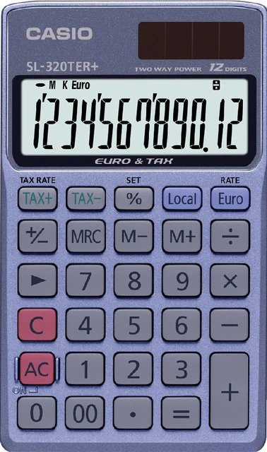 Rekenmachine Casio SL-320TER
