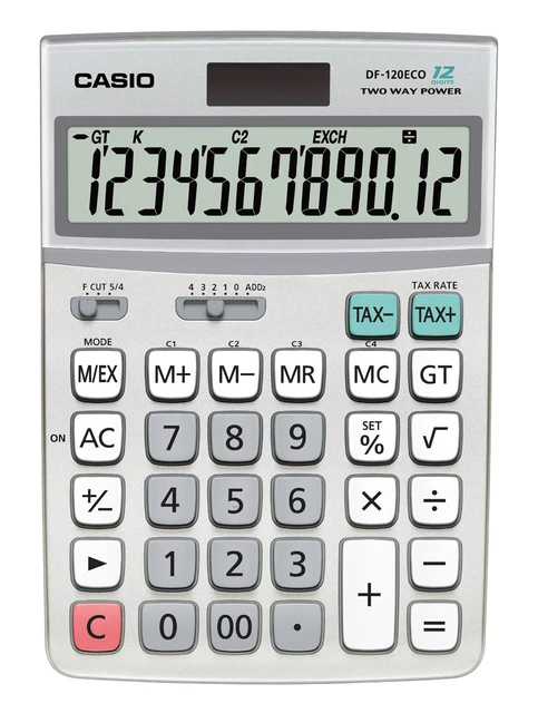 Rekenmachine Casio Df-120 Eco