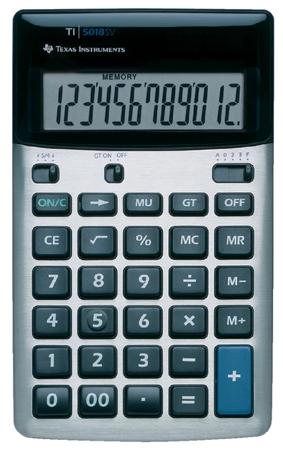 Rekenmachine Texas TI-5018-SV