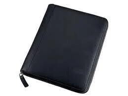 I-pad hoes Rillstab Nappa lederlook zwart 41102