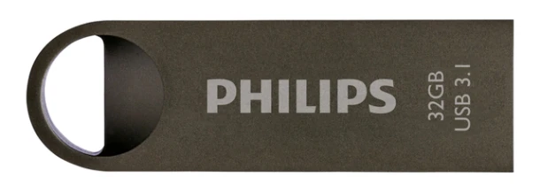 USB stick 3.1 Philips Moon USB-A 32GB grijs